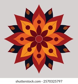 art, design, symmetry, circle, geometric, pattern, spiritual, culture, decoration, ornate, intricate, vector, colorful