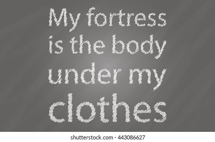 Art designed poster in grey and white with inspirational slogan for spots and healthy life. Poster on scratched background.