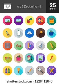 Art & Designing Long Shadow Icons