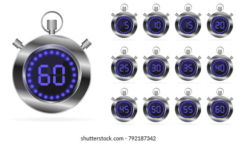 art digital stopwatch