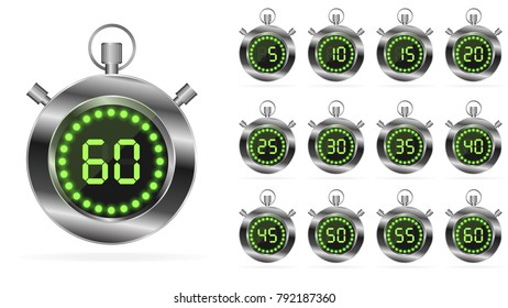 art digital stopwatch