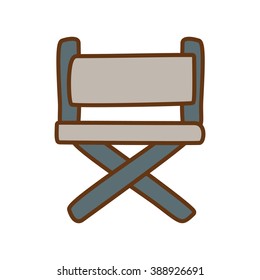 Art Director Chair Doodle Icon