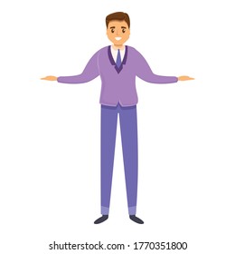 Art director icon. Cartoon of art director vector icon for web design isolated on white background