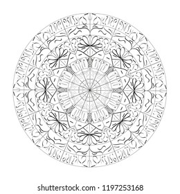 Art drawing mandala