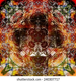 art eastern national traditional pattern