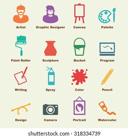 art elements, vector infographic icons