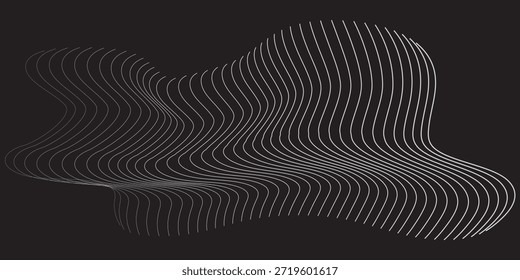 The Art of Elevation and Geographic Precision: A Topographic Map Featuring Delicate, Flowing Contour Lines with Varying Shades of Terrain Depth on a White Textured Background

