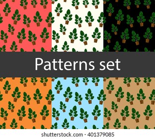 Art ficus back pattern set