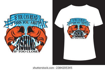 art Fishing t shirt design