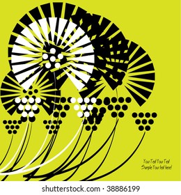 art floral background