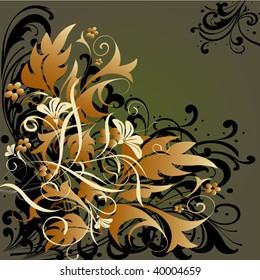 art floral background