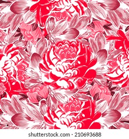 Art flower multicolored background. Vector illustration.