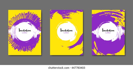 Art flyer brochure design template. Book cover mockup. Artistic flyer layout. Colorful cover design.