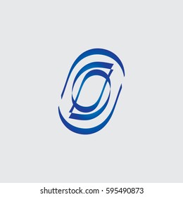 the art font S icon logo