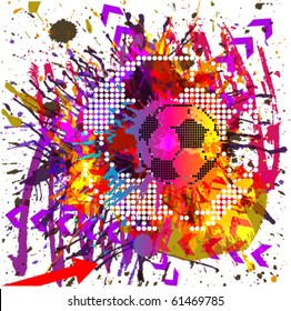 Art Football background