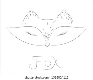 art fox vector