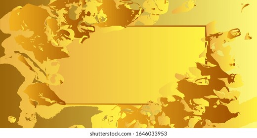 Kunstrahmen. Hintergrund für Grußkarten. Banner. Vektorillustration. Abstrakter Rahmen