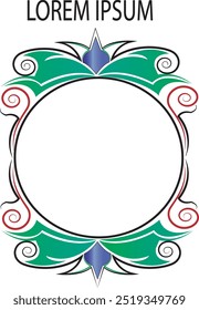 art frame image.art logo.tattoo. art heart frame. lorem ipsum
