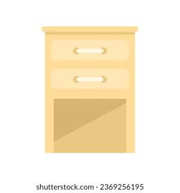 Art furniture icon flat vector. Kitchen furniture. Modern style isolated