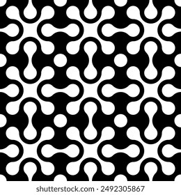 Art of Futuristic Repeating patterns. Geometric Shapes Seamless pattern of printable vector background.