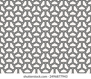 Art of Futuristic Seamless patterns. Geometric shapes Repeating pattern of printable vector.