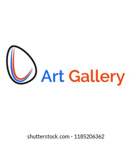 Art Gallery Egg Logo