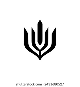 diseño de plantilla de ilustración vectorial de logotipo de galería de arte