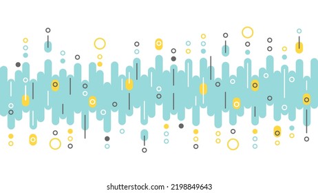 Art geometric abstract background with flat shapes. Dynamic geometric shapes compositions, Flat and clean style, Applicable for any graphic works.