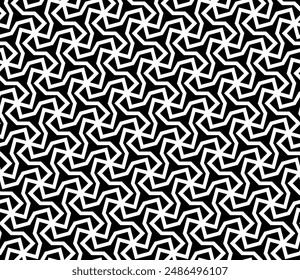 Art of Geometric Repeating pattern. Tessellation Shapes repeated patterns of printable background vector.