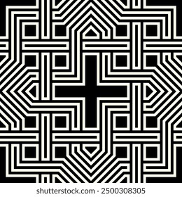 Art of Geometric Repeating patterns. Artistic shapes Seamless pattern background of Printable vector.