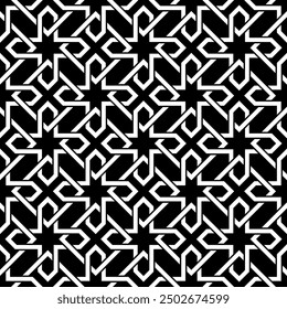 Art of Geometric Repeating patterns. Artistic shapes Seamless pattern background of Printable vector.