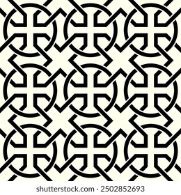 Art of Geometric Repeating patterns. Artistic shapes Seamless pattern background of Printable vector.