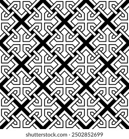 Art von geometrischen Wiederholungsmustern. Künstlerische Formen Nahtloses Muster Hintergrund von Bedruckbaren Vektor.