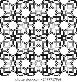 Art of Geometric Repeating patterns background. Printable vector of Decorative Seamless pattern.