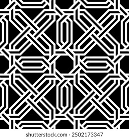 Art of Geometric Repeating patterns background. Printable vector of Decorative Seamless pattern.