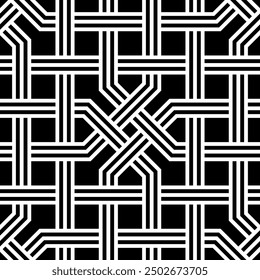 Art of Geometric Repeating patterns background. Printable vector of Decorative Seamless pattern.