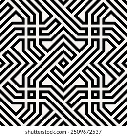 Art of Geometric Repeating patterns background. Printable vector of Decorative Seamless pattern.