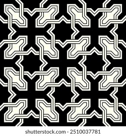 Art of Geometric Repeating patterns. Printable vector of Seamless pattern background.