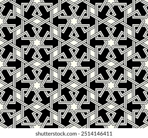 Art of Geometric Repeating patterns. Printable vector of Seamless pattern background.
