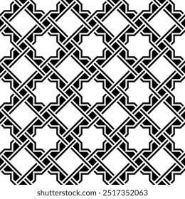 Art of Geometric Repeating patterns. Printable vector of Seamless pattern background.