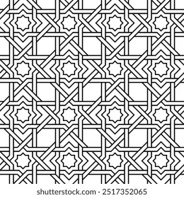 Art of Geometric Repeating patterns. Printable vector of Seamless pattern background.