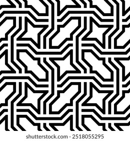 Art of Geometric Repeating patterns. Printable vector of Seamless pattern background.