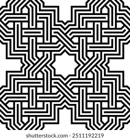 Art of Geometric Repeating patterns. Seamless pattern background of Printable vector.
