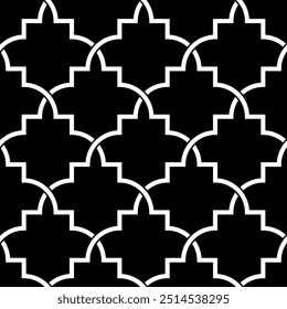 Art of Geometric Repeating patterns. Seamless pattern background of Printable vector.