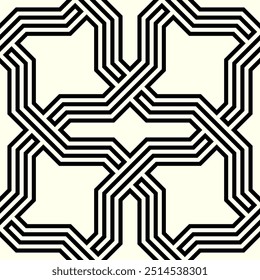 Art of Geometric Repeating patterns. Seamless pattern background of Printable vector.