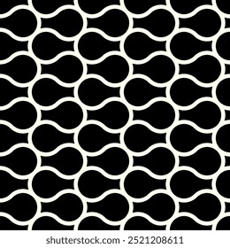 Arte de patrones repetitivos geométricos. Fondo de patrón sin fisuras de Vector imprimible. Nudos entrelazados de fondo de diseño de cubierta de diseño de fondo.