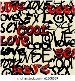 art graffiti vector background