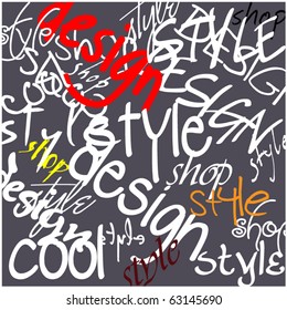art graffiti vector background