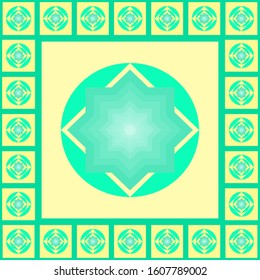 Art Graphic design with abstract background pattern for mosaic floor wallpaper fabric vintage 