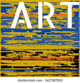 Art graphic design on abstract background
